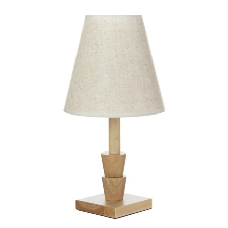 Eln table lamp E27 40W light wood 19.5x19.5x38 cm Risalux-5
