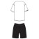 Set for the boy PlayTode: T -shirt and shorts, height 134 cm