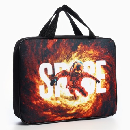A4 notebook folder on lightning textiles 70mm 350 x 270 univ “September 1: in space”-1