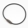 Cable with a screw fastener, 15 x 0.15 cm, black color