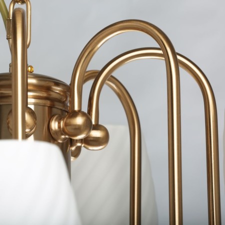 Palermo chandelier, size 80x108x80 cm, 480W 12xe27 IP 20-8