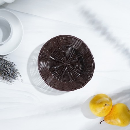 Basket for fruits and bread of the share "Choco", 18 × 18 × 6 cm-6
