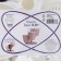 Multi -tiered ruby ​​rub “cascade”, 3 pcs, 1 l, white color