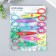 Scissors embossed "Flower", (set 6 pcs) 13 cm