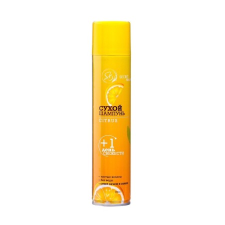 Dry shampoo Secret Beauty Citrus, 200 ml-1