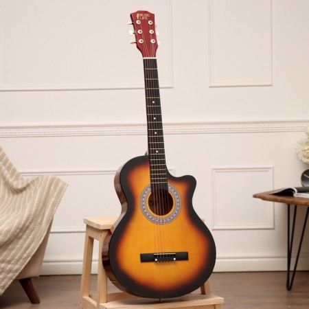 Набор гитариста Music Life ML-60A SB: гитара, чехол, струны, ремень, каподастр, тюнер-1