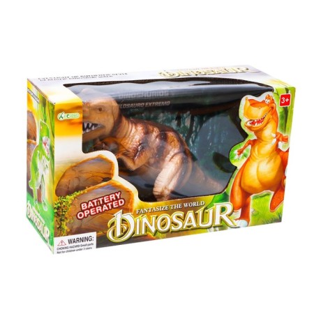 Dinosaur "Rex" works on batteries, light and sound effects, mixtures-5