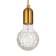 Lamp Bayerlux 2116/1bk G9 40W gold 20x20x100 cm