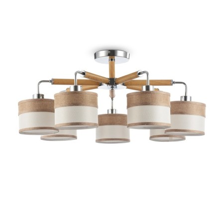 Freya FR5329-PL-07-CH HELEN CEAL FREEMENT, 760x760x330 mm, E27, 7x40W, chromium color-1
