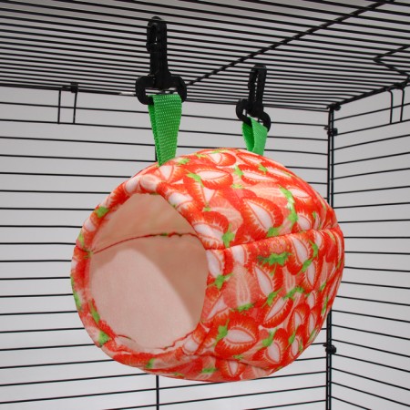 Suspension tunnel-house "Strawberry", 18 x 14 x 14 cm 104353011-4