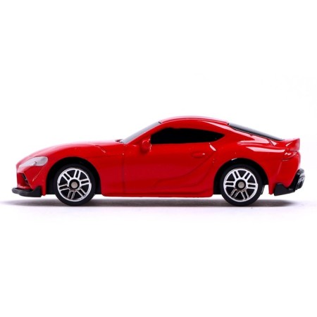 Metal machine Toyota Supra, 1:64, red color-1