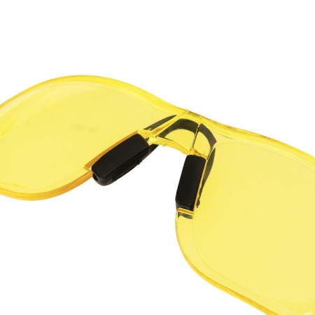 Protective glasses Denzel 89199, polycarbonate, open type, yellow-3