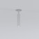 Lamp ceiling Elektrostandard, Diffe LED 5 W, 27x27x180 mm, IP20, Silver Color