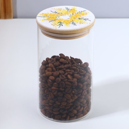 Bank for storage "Tender Mimosa", 700 ml-3