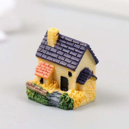 Figure for Florarium Polystone "Country House" mix 3.2x2.5x3.5 cm-4