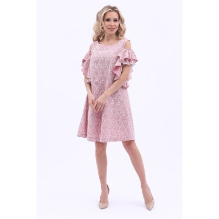 Female dress, size 42, pink color
