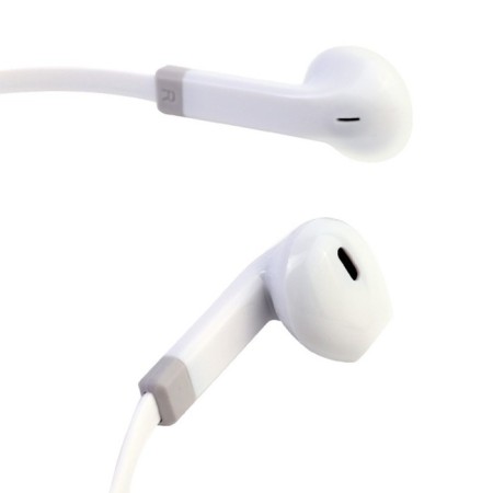 Headphones Ergolux ELX-WHP02-C01, wired, inserts, microphone, jack 3.5mm, 1.2m, white-2