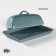 Porcelain Magistro Porcelain "Cerera", 18 × 12 cm, blue color