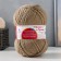 Yarn "Moscow Region" 50% wool, 50% acrylic 250m/100g (274 gray-beige)