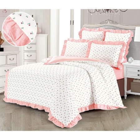 Bed Lowworm euro Diva Afrodita, size 230x250 cm, 200x220 cm, 50x70 cm - 2 pcs, 70x70 cm - 2 pcs-1