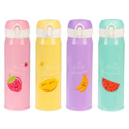 Thermos, 400 ml, top "Master K. Berries", 6.5 x 22.5 cm, mix-9