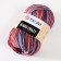 Yarn "Jeans Crazy" 55% cotton, 45% acrylic 160m/50g (8214 turquoise-terracote)