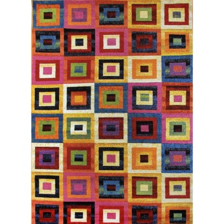 Rectangular carpet Rio 2786, size 120x180 cm, color multicolor