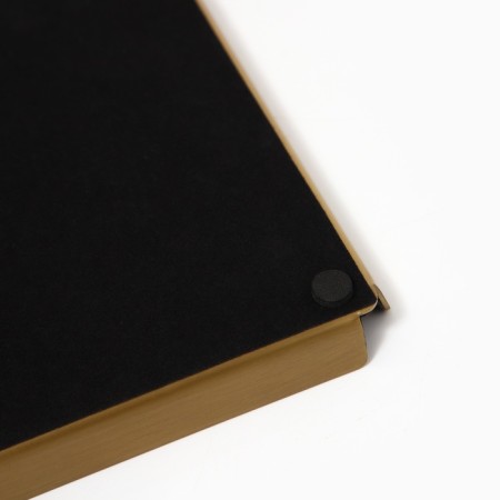 Metal tray, square eco -leather, 12 x 12 cm, brown color,-6