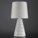 Table lamp 1x40W E14, size 13.6x13.6x20 cm