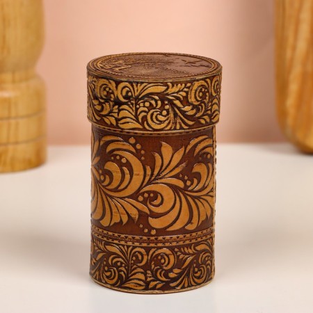 Set of piles "Hunter", 4 pcs, in a tube, 4.5 × 4.5 × 9 cm, birch bark-1