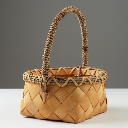 Set of wicker baskets, 22x11/30 cm, 17x9/26 cm, 2 pcs, sequoia-2
