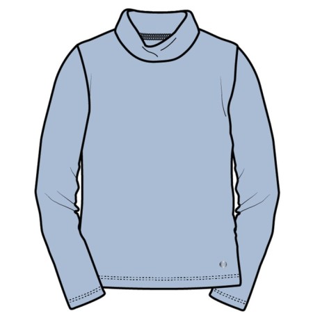 Turtleneck for girls, height 152 cm-6