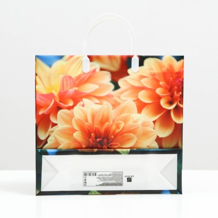 Package "Orange Chrysanthemum", soft plastic, 29 x 30 cm, 100 μm-1
