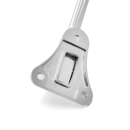 Door locomard lock, "goat leg", color chromium-9