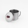 A stainless steel mug with a western lid, 520 ml, chrome color