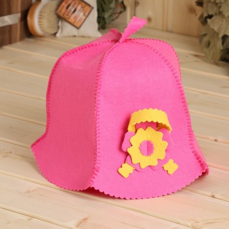 Bath cap "Coquet" Pink