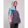 Ski jacket female winter, size 60, pink color
