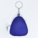 Key keychain soft "snake in the egg", blue, for the New Year