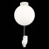 Suspension EVOLUCE. Sle115412-01. Modena. 1x60 W, E27, 25x25x51.2 cm, white color