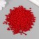 Set of beads "Pearls" d 4 mm, 250 gr, red