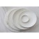 Porcelain plate Magistro line, d = 20.5 cm, white color
