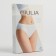 Panties female slips are seamless, white color, size 48-52 (l-hl)