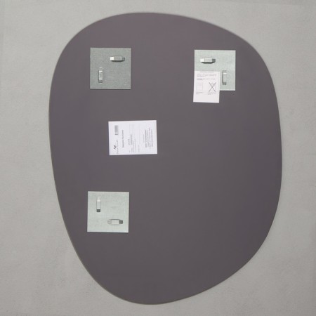 Wall mirror, rotary, 50x63 cm, with 3 plates-2