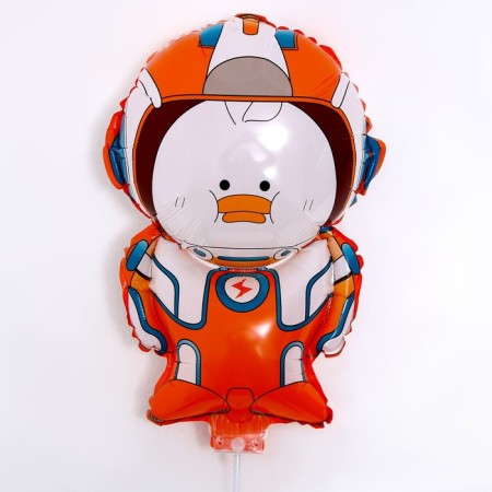 Foil ball 23 "" Duckling-cosmonaut ", with a wand-2