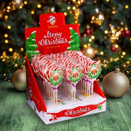 New Year. Caramel candy figure Sweet Ness "New Year's deer", 30 g