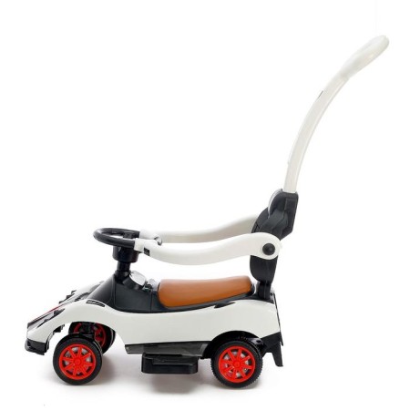 Tolokar-roller "compartment", with a parental pen, light, sound, color white-1