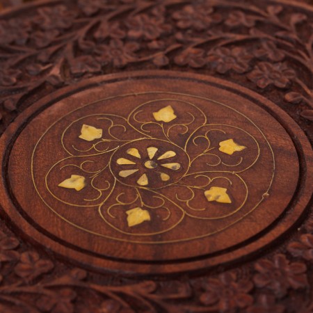 Table "sun" wood 30x30x63.5 cm-3