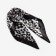 Women's scarf minaku size 90*90 cm, color gray color