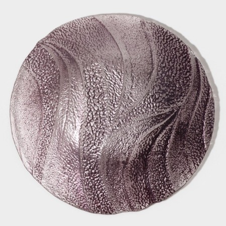 Glass of glass soup "Drachna", d = 21 cm, burgundy color-3