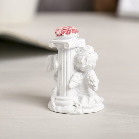 Polystone souvenir "Snowty Angels" 7x4.5x4 cm-4